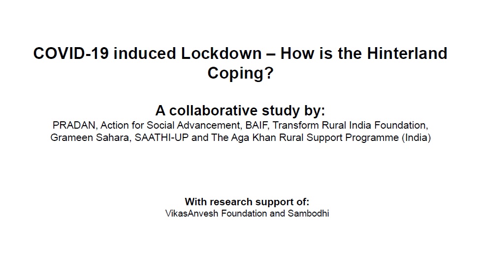 COVID-19 lockdown has impacted rural livelihoods severely, shows recent report by a group of NGOs